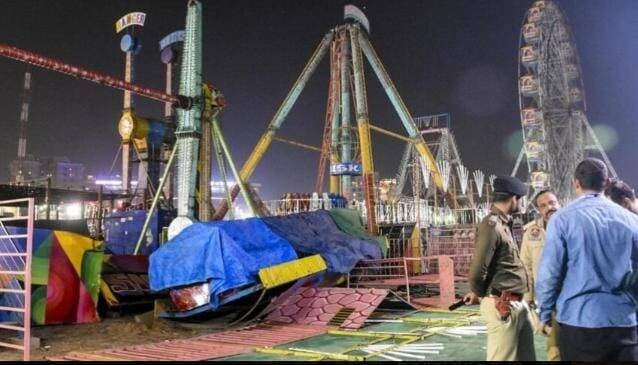 Tragedy in Haryana: "Tsunami" Amusement Ride Collapses