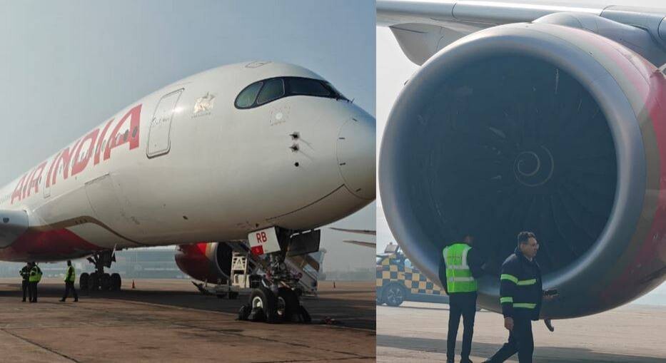 印度航空因飞机损坏警告航班中断