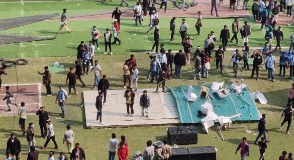 Riots in Kolkata Mar Lionel Messi's Visit